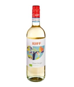 Witte Wijn Pinot Grigio van Riff, 6 x 750 ml